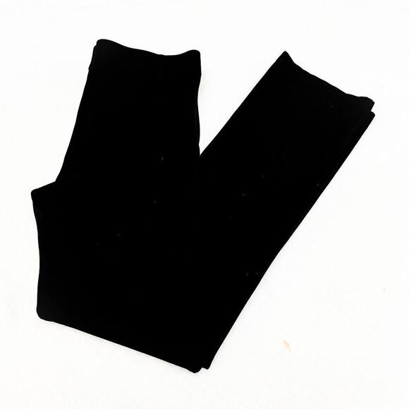 Betabrand Black Heavyweight Stretch Straight Slide On Leg Legging Pant Size L - Picture 7 of 7